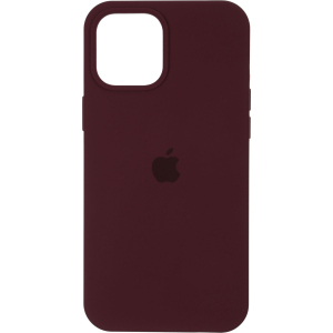 Панель ArmorStandart SilIcone Case для Apple iPhone 12 Mini Plum (ARM57604) в Луцьку