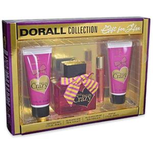 хороша модель Набір для жінок Dorall Collection Love You Like Crazy Парфумована вода 100 мл + Парфумована вода 10 мл + Гель для душу 50 мл + лосьйон для тіла 50 мл (ROZ6400103865)