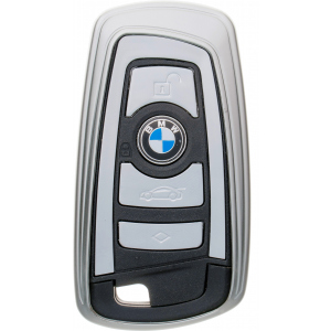 Чохол для автоключа LaManche BMW Silver (BMW-A01K_slv) краща модель в Луцьку