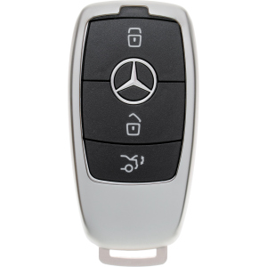 Чохол для автоключа LaManche Mercedes Silver (Benz-B01K_slv) краща модель в Луцьку