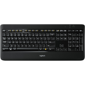 Клавіатура бездротова Logitech Illuminated K800 (920-002395) краща модель в Луцьку