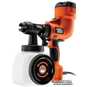 Краскораспылитель Black+Decker HVLP200 лучшая модель в Луцке