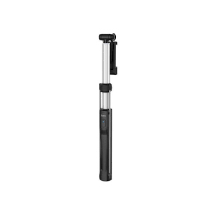 Монопод Hoco K10B Magnificent wireless selfie stick with backlight (L-1.6m) Black в Луцьку