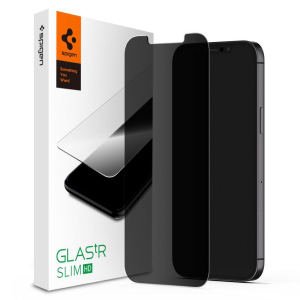 Захисне скло Spigen Glas.tR Slim HD для iPhone 12 Mini Privacy