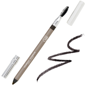 Водостійкий олівець для брів Eye Care лінія Eye Make Up призначений для корекції форми та кольору брів темно-сірий 1.2 г (3532662000359) краща модель в Луцьку