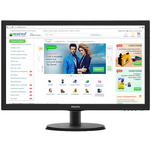 купить Монитор 21.5" Philips V-line 223V5LHSB2 /00/01