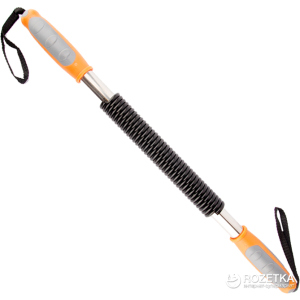 Еспандер LiveUp Power Twister пружинний Black-Orange (LS3161B) ТОП в Луцьку