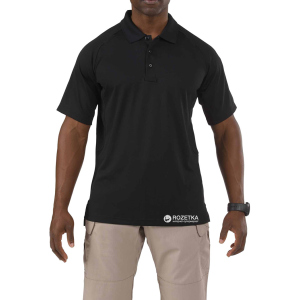 Футболка-поло тактическая 5.11 Tactical Performance Polo - Short Sleeve, Synthetic Knit 71049 L Black (2000000127118) в Луцке