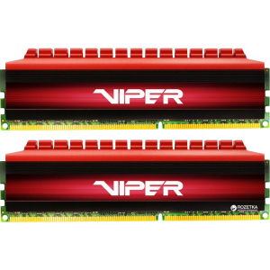 Оперативна пам'ять Patriot DDR4-3000 32768MB PC4-24000 (Kit of 2x16384) Viper 4 Series Red (PV432G300C6K)