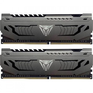 DDR4 2х8GB/3000 Patriot Viper Steel Gray (PVS416G300C6K) краща модель в Луцьку