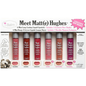 Набор матовых мини помад TheBalm Meet Matte Hughes Mini Vol.3 7.2 мл (681619810800)