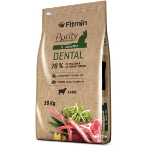 Сухий корм для кішок Fitmin Cat Purity Dental - 10 кг (8595237013487)