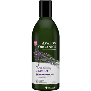 Гель Avalon Organics Лаванда с глицерином для ванны и душа 355 мл (654749351802) лучшая модель в Луцке