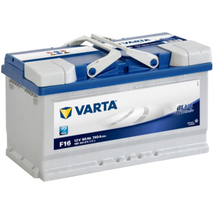 Автомобільний акумулятор Varta Blue Dynamic 80Ah Єв (-/+) F16 (740EN) (580400074) в Луцьку