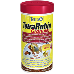 Корм Tetra Rubin Granules для акваріумних риб у гранулах 250 мл (4004218139800) ТОП в Луцьку