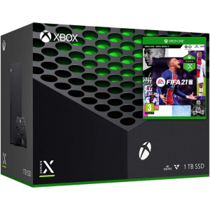 Microsoft Xbox Series X 1Tb + FIFA 21 (російська версія) краща модель в Луцьку