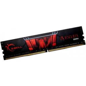 купити Модуль пам'яті G.Skill Aegis 16GB [1x16GB 2400MHz DDR4 CL15 DIMM] (F4-2400C15S-16GIS) (F00148676)