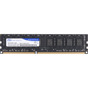 Модуль пам&яті для комп&ютера DDR3 8GB 1600 MHz Team (TED38G1600C1101) ТОП в Луцке