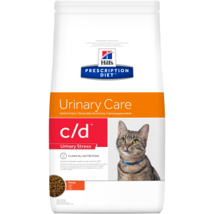 Сухий корм для кішок Hill's PRESCRIPTION DIET c/d Urinary Stress Feline Chicken з ідіопатичним циститом 4 кг (052742284309) краща модель в Луцьку