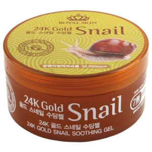 Гель із муцином равлики Royal Skin 24K Gold Snail Soothing Gel 300 мл (8809383001824)