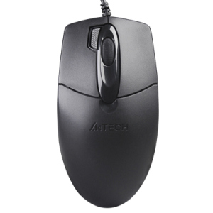 Миша A4 Tech OP-730D USB Black (4711421941839) краща модель в Луцьку