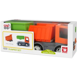 Самосвал MultiGO EFKO 1+2 с двумя кузовами (TOYS27051) (8592168270514)