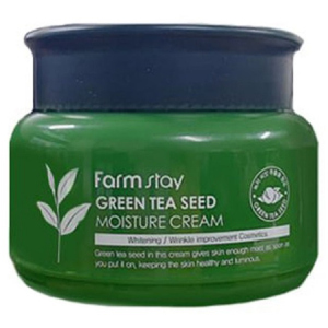 Увлажняющий крем Farmstay Green Tea Seed Moisture Cream с зеленым чаем 100 г (8809480772535) ТОП в Луцке