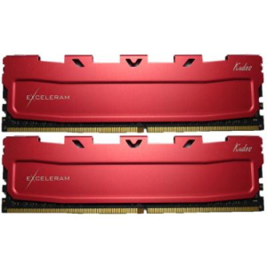 Модуль пам'яті для комп'ютера DDR4 16GB (2x8GB) 3000 МГц Red Kudos eXceleram (EKRED4163016AD) рейтинг