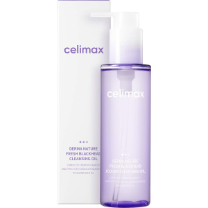 Гідрофільна олія Celimax Derma Nature Fresh Blackhead Jojoba Cleansing Oil 150 мл (8806050298525) краща модель в Луцьку