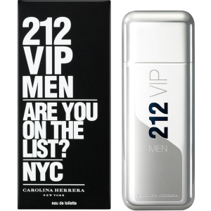 Туалетная вода для мужчин Carolina Herrera 212 VIP Men 50 мл (8411061869253/8411061723777) в Луцке