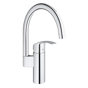 Змішувач кухонний GROHE Eurosmart 33202002 краща модель в Луцьку