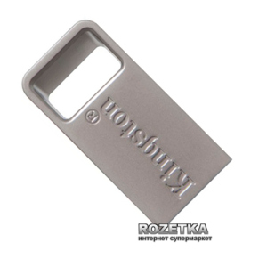 Kingston DT Micro 3.1 32GB Metal Silver USB 3.1 (DTMC3/32GB) ТОП в Луцьку