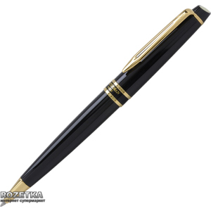 Ручка кулькова Waterman Expert Black BP Синя Чорний корпус (20021) ТОП в Луцьку