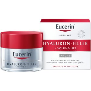 Нічний крем для відновлення контурів обличчя Eucerin Volume Filler 50 мл (4005800216398) в Луцьку