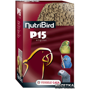 Корм для папуг Versele-Laga NutriBird В15 Original maintenance з горіхами 1 кг (5410340220603) краща модель в Луцьку