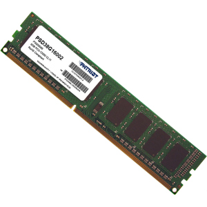 Оперативна пам'ять Patriot DDR3-1600 8192MB PC3-12800 Signature Line (PSD38G16002)