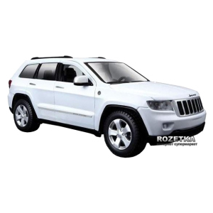 Автомодель Maisto (1:24) 2011 Jeep Grand Cherokee (31205 white) Білий в Луцьку