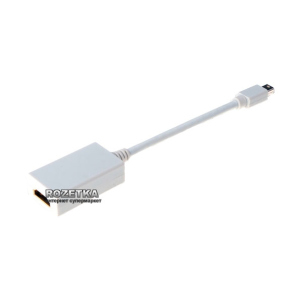 хорошая модель Переходник Digitus mini DisplayPort to HDMI (AM/AF) 0.15 м White (AK-340404-001-W)