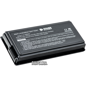 Акумулятор PowerPlant для Asus F5 Black (11.1V/5200mAh/6Cells) (NB00000015) ТОП в Луцьку