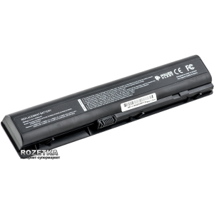 Акумулятор PowerPlant для HP DV9000 Black (14.4V/5200mAh/6Cells) (NB00000128) ТОП в Луцьку