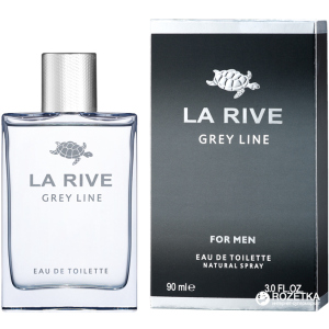 Туалетная вода для мужчин La Rive Grey Line 90 мл (5906735234077) надежный