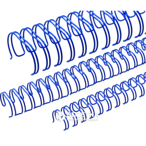 Металеві пружини Agent A4 d 8 мм 3:1 100 шт Сині (8888821195486) ТОП в Луцьку