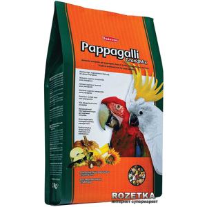 Повседневный корм для крупных попугаев Padovan GrandMix Pappagalli 2 кг (PP00653) в Луцке