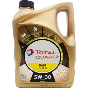 Моторное масло Total Quartz INEO L Life 5W-30 5 л (181712) лучшая модель в Луцке