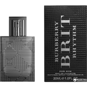 Туалетная вода для мужчин Burberry Вrit Rhythm for Men 30 мл (5045410636413/3614226905048) ТОП в Луцке