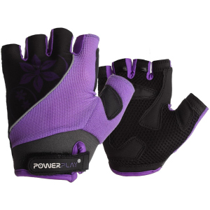 Велоперчатки жіночі PowerPlay 5281D XS Purple (5281D_XS_Purple) краща модель в Луцьку