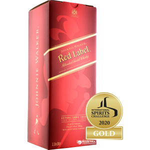 Виски Johnnie Walker Red Label выдержка 4 года 3 л 40% в подарочной упаковке (5000267129785) ТОП в Луцке