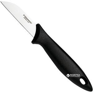 Кухонний ніж Fiskars Essential для чищення овочів 7 см Black (1023780) ТОП в Луцьку