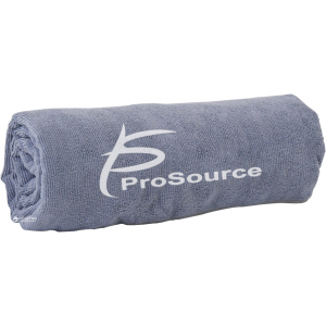 Полотенце для йоги ProSource Arida Yoga Towel Серое (PS-2503) ТОП в Луцке