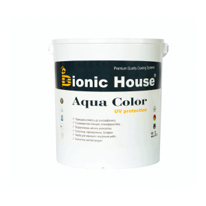 Краска для дерева Bionic-House Aqua Color UV-protect 2,5л Безцветный лучшая модель в Луцке